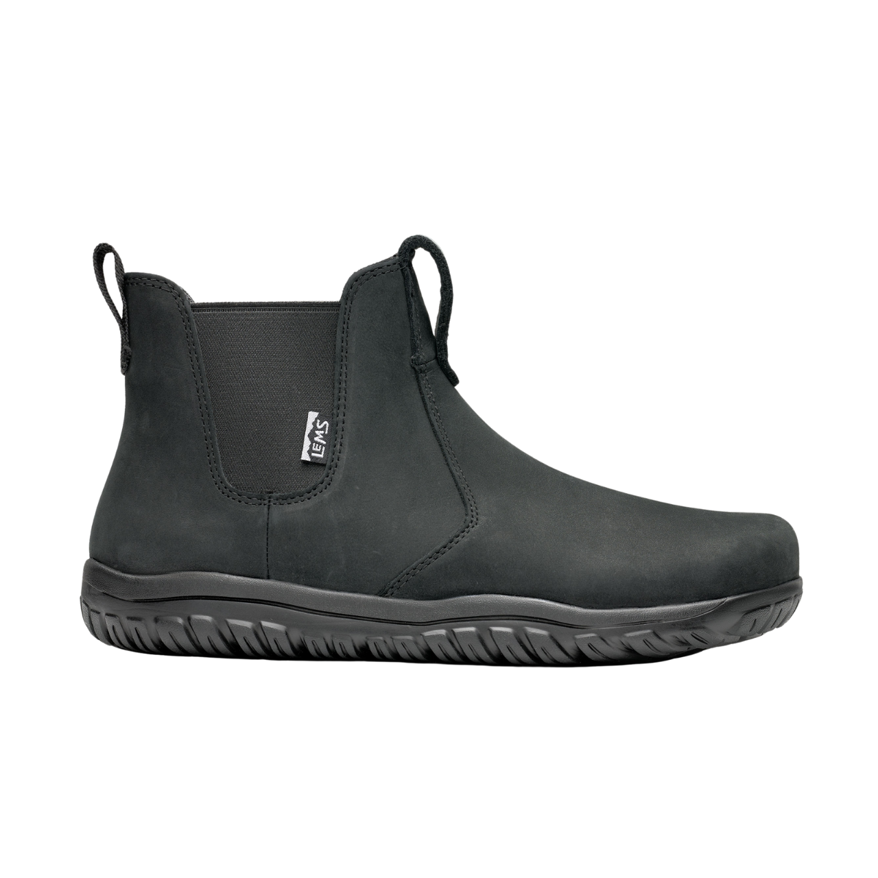 Waterproof Chelsea Boot. Unisex Obsidian