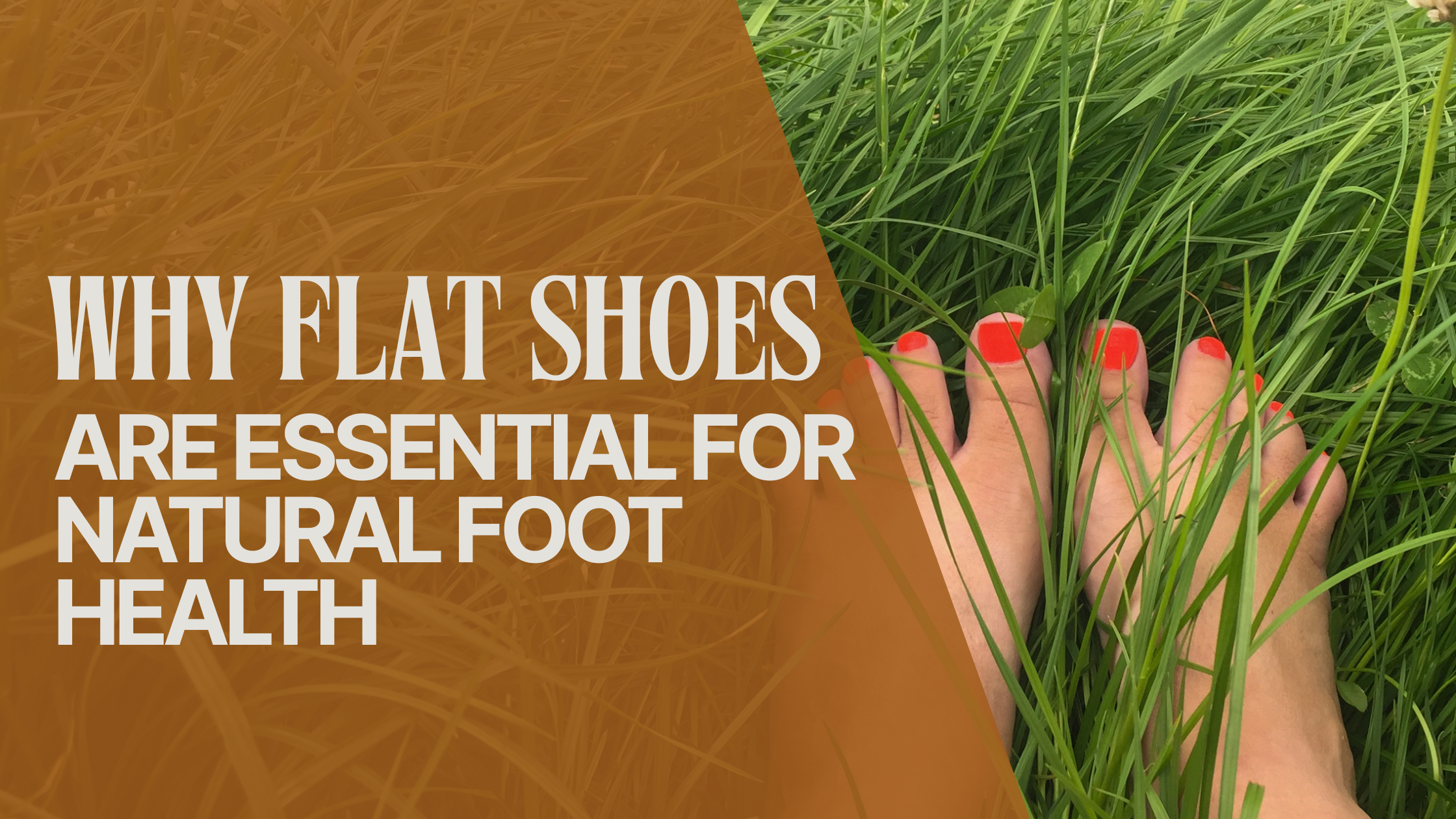 👟 Why Flat Shoes Are Essential for Natural Foot Health