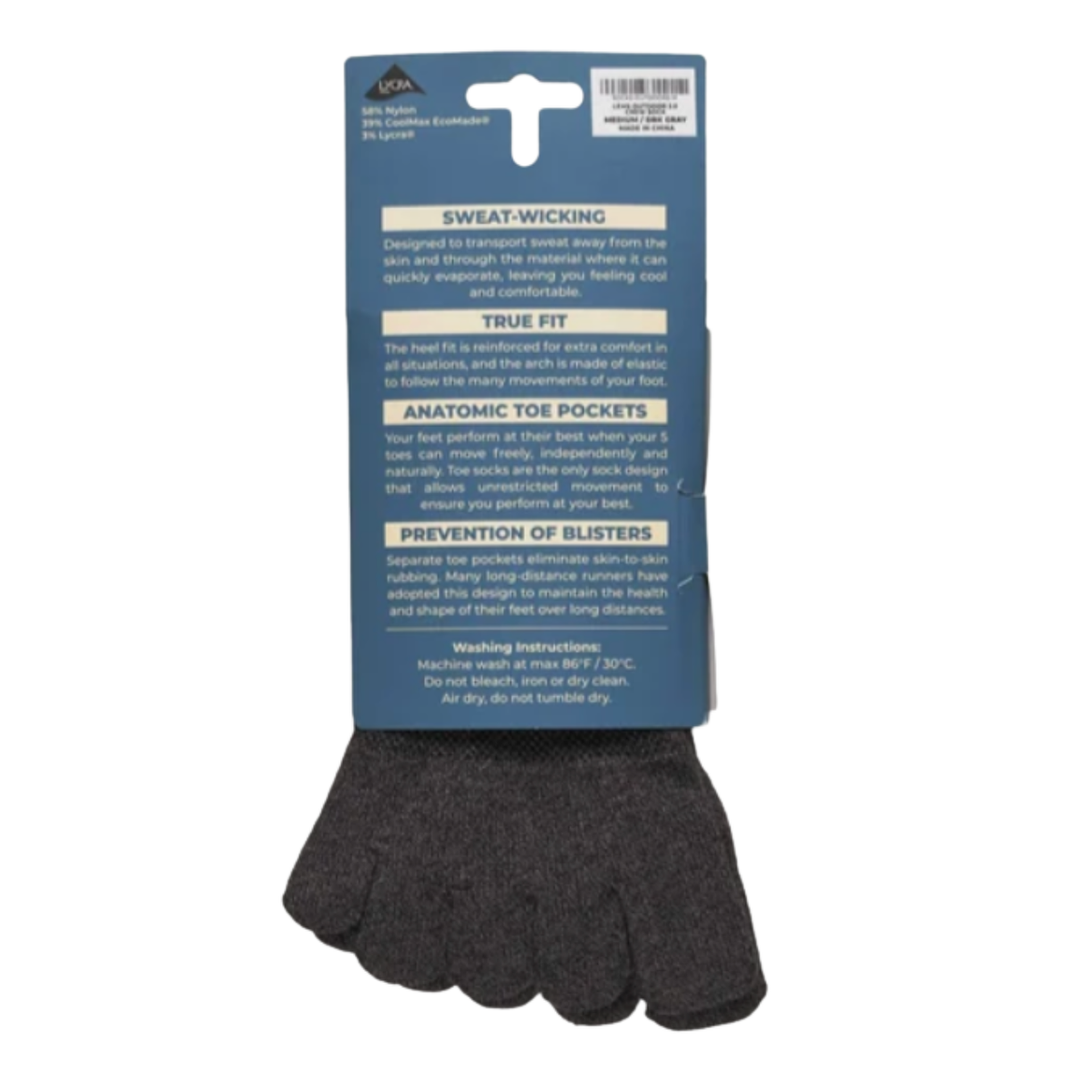 Lems Outdoor Crew Toesock
