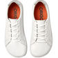 Everyday Sneaker. Women's (White/Silver)