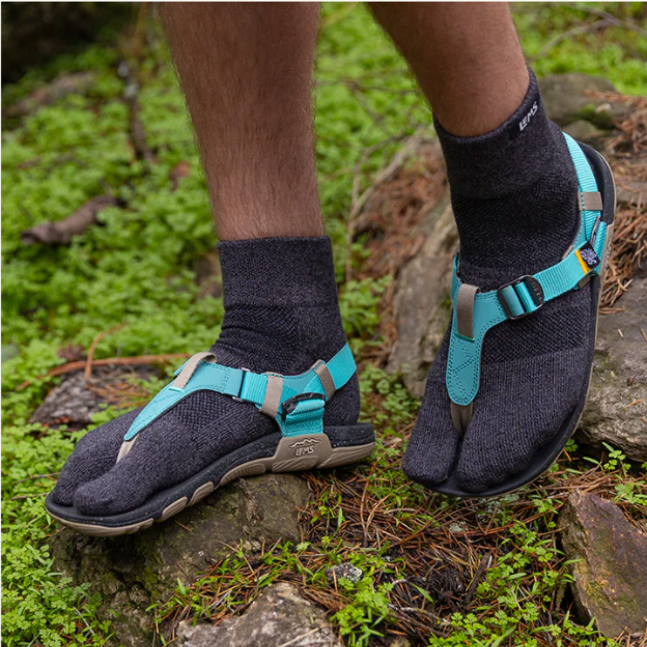 Lems Trail Split Toesock