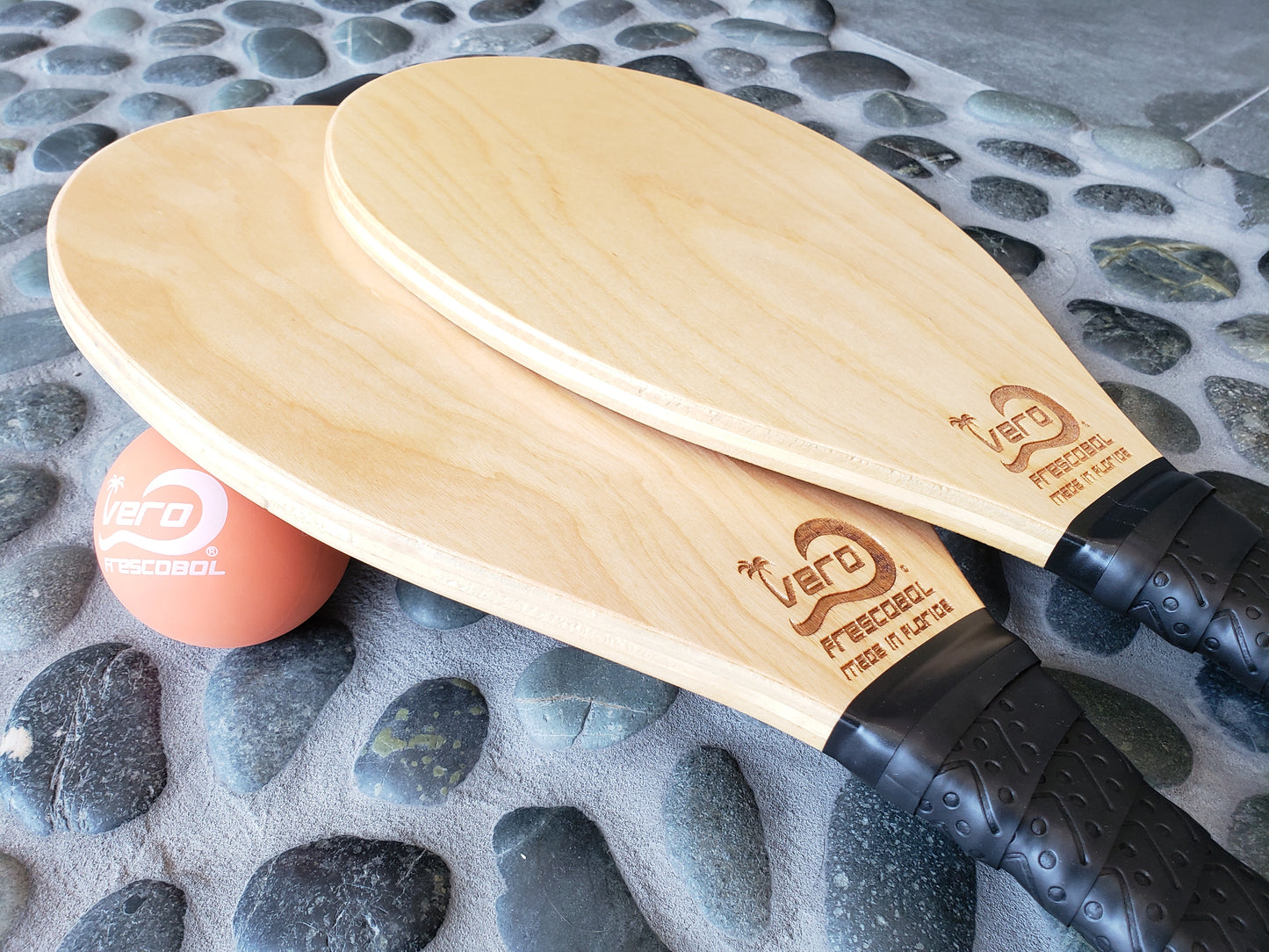 TFC Frescobol double paddle set [Birch]