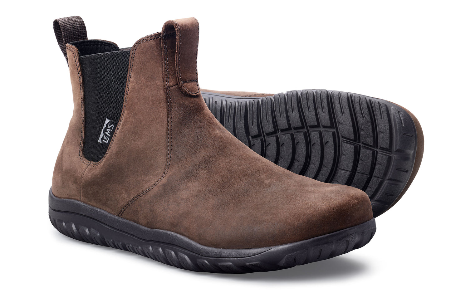 Lems Waterproof Chelsea Boot. Unisex (Espresso)