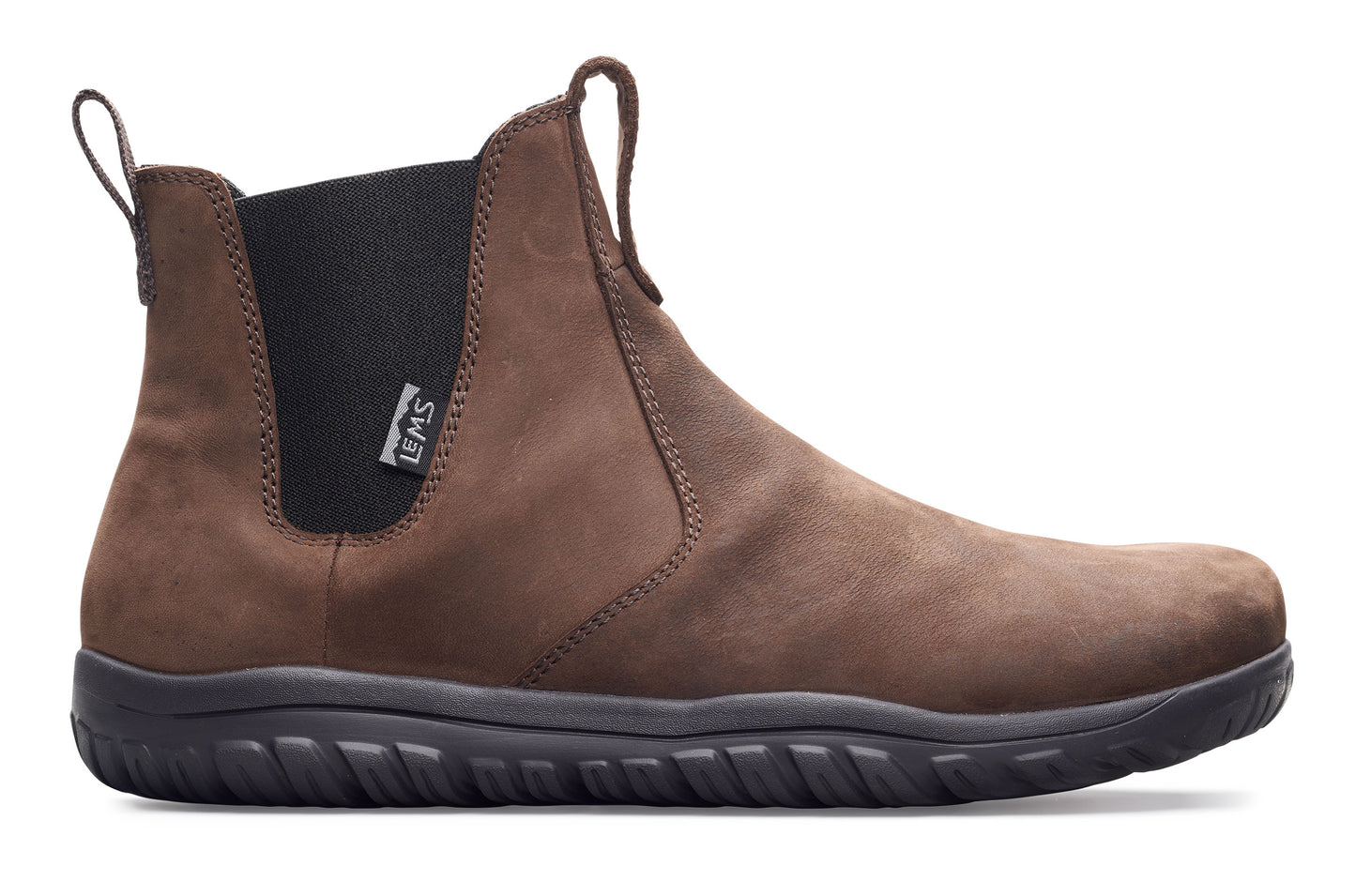 Lems Waterproof Chelsea Boot. Unisex (Espresso)