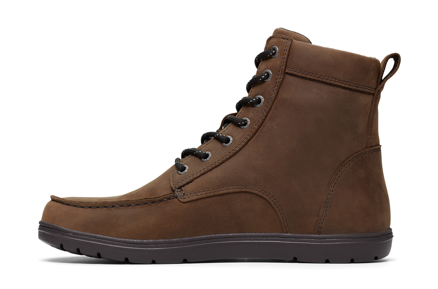 Lems Waterproof Boulder Boot. Unisex (Weathered Umber)